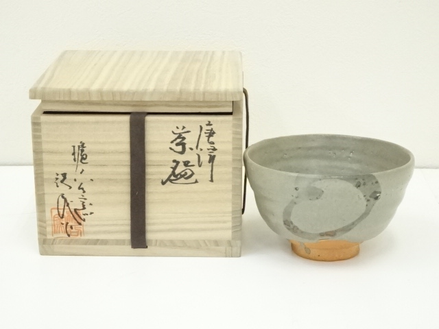 唐津焼 鉢 鏡山窯 共箱 宗sou 唐津焼 鏡山窯造 菓子鉢（共箱）